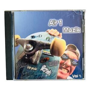 Air 1 Muzik Volume 1 Various Artists Christian Rock Fundraiser CD Radio Good+